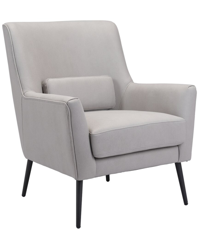 Zuo Modern Ontario Accent Chair In Gray,black