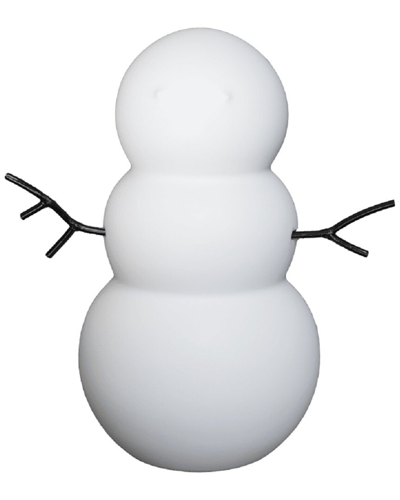 Bidkhome Snowman In White