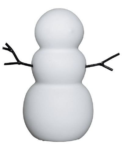 Bidkhome Snowman In White