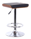 Armen Living Java Barstool In Black