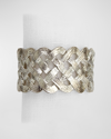 L'objet 4-piece Braided Napkin Ring Set