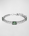Swarovski Crystal-embellished Bracelet In Green