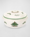 Spode Portmeirion X Ted Baker  Christmas Tree Round Covered Baking Dish