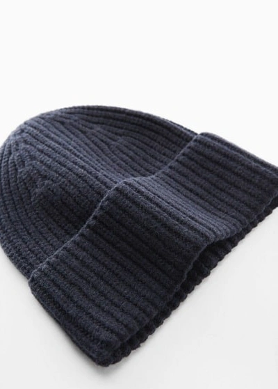 Mango Man Hat Navy