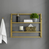 CROSLEY AIMEE WALL SHELF SOFT GOLD