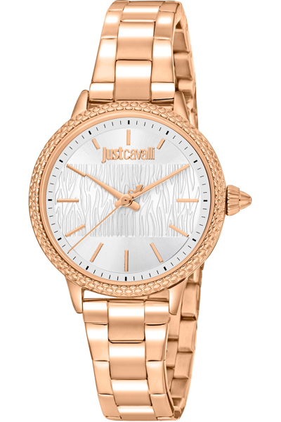 Just Cavalli Women's 32mm Quartz Watch In Gold