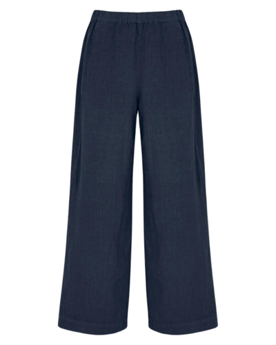 Velvet By Graham & Spencer Lola Pant In Navy In Blue