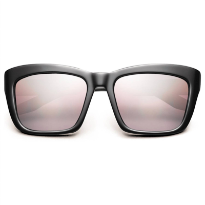 Ivi Vision Bonnie - Rose Gradient Lens In Polished Black In Multi