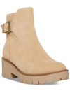 Aqua College Desiree Womens Faux Leather Outdoor Booties In Multi