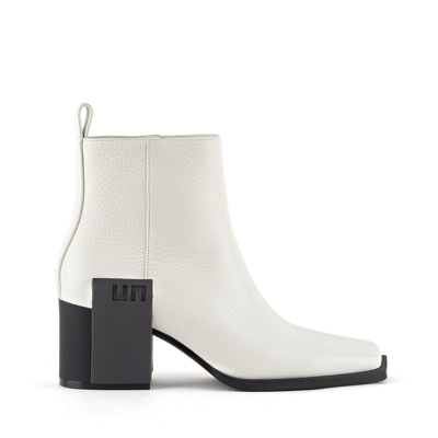 United Nude Unisex Jimmy Mid Boot In White