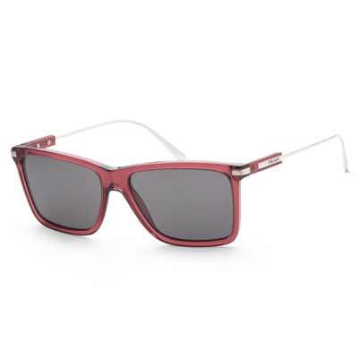 Prada Men's Pr-01zs-11g08g Fashion 58mm Transparent Etruscan Sunglasses In Red