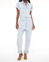 Pistola Grover Denim Utility Jumpsuit In Multi