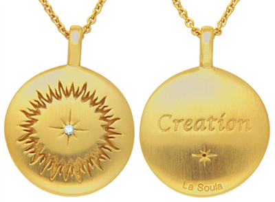 La Soula Jewelry Creation Necklace In Yellow Gold