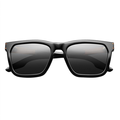 Ivi Vision Gravitas - Grey Ar Polarized Lens In Polished Black - Brushed Aluminum In Multi