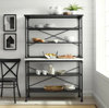 Crosley Madeleine Baker's Rack Console And Hutch