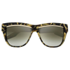 IVI VISION DUSKY - BRUSHED GOLD / BRONZE GRADIENT LENS IN POLISHED TIGERS EYE