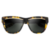 IVI VISION DUSKY - BRUSHED BLACK / GREY LENS IN POLISHED VINTAGE TORTOISE