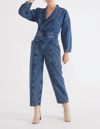 Etica Liv Asymmetric Jumpsuit In Multi