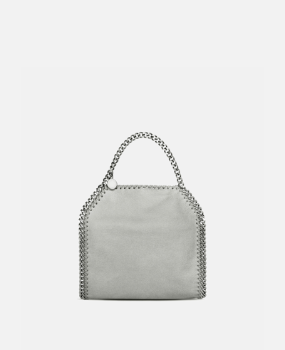 Stella Mccartney Falabella Tiny Tote Bag In Grey
