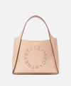 Stella Mccartney Stella Logo Crossbody Bag In Powder