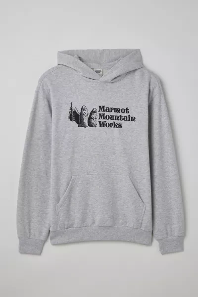 Marmot Mmw Hoodie Sweatshirt In Grey