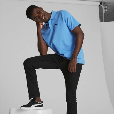 Puma Essential Men's Polo Shirt In Regal Blue