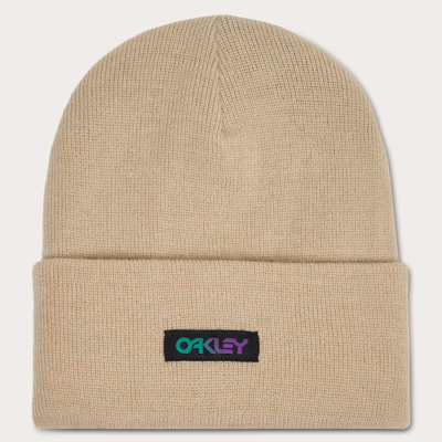 Oakley B1b Gradient Patch Beanie In Humus