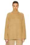 GUEST IN RESIDENCE TRI RIB TURTLENECK SWEATER
