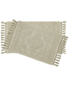 FRENCH CONNECTION FRENCH CONNECTION NELLORE 2PC FRINGE COTTON BATH RUG SET