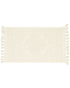 French Connection Nellore Fringe Cotton Bath Rug