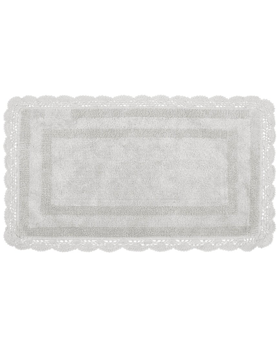 Laura Ashley Cotton Crochet Bath Rug