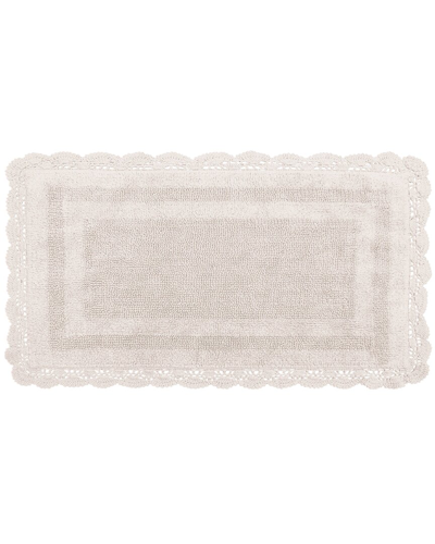 Laura Ashley Cotton Crochet Bath Rug