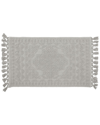 French Connection Nellore Fringe Cotton Bath Rug