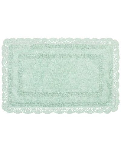 Laura Ashley Cotton Crochet Bath Rug