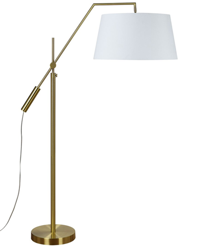 Renwil Claire Floor Lamp In Brass