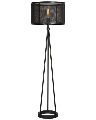 Renwil Livingstone Floor Lamp In Black