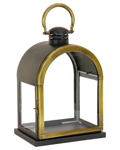 Hgtv 18in Small Dome Lantern In Black