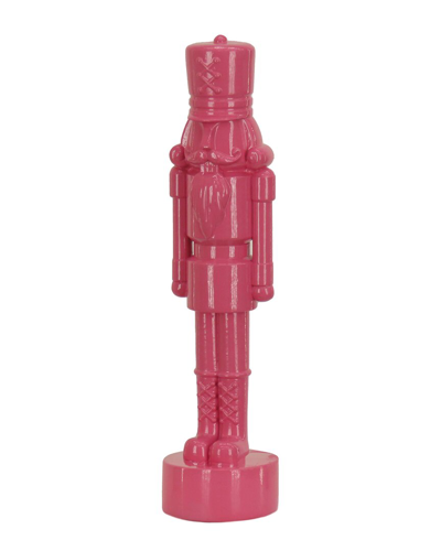 Hgtv 23in Decorative Nutcracker In Pink