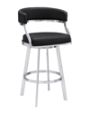 Armen Living Saturn Bar Stool In Black