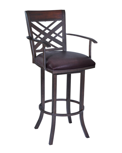 Armen Living Fargo 30 Barstool In Brown