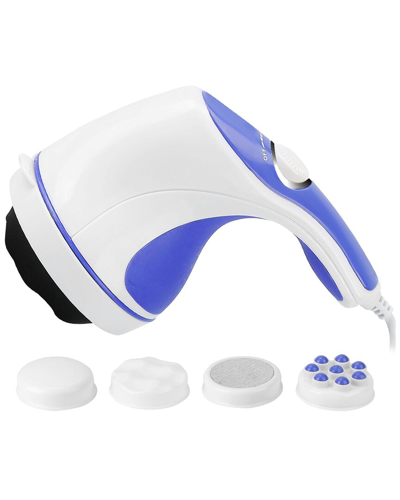 Fresh Fab Finds 4-in-1 Electric Handheld Body Massager In White