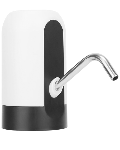 Fresh Fab Finds Rechargeable Water Bottle Pump In White