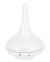 Fresh Fab Finds 200ml Cool Mist Humidifier With Aroma Diffuser & 7 Color Led Lights - Perfect For Office, Home, Stud In White
