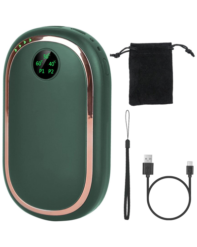 Fresh Fab Finds Portable Rechargeable Hand Warmer/power Back In Green