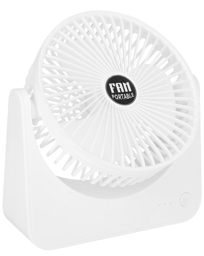 Fresh Fab Finds Usb Powered 6.5in Desk Fan In White