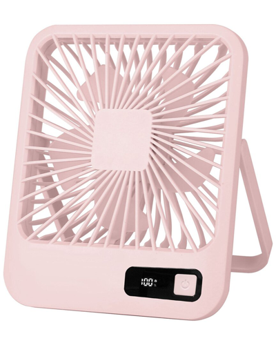 Fresh Fab Finds Portable Rechargeable Mini Fan In Pink