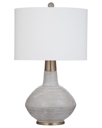 Bassett Mirror Alyssa Table Lamp In Grey