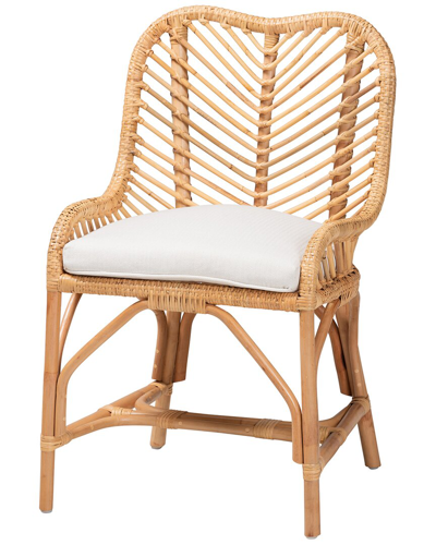 Baxton Studio Arween Modern Rattan Dining Chair