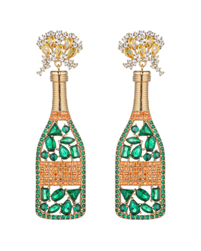 Eye Candy La The Luxe Collection Cz Pop Champagne Drop Earrings