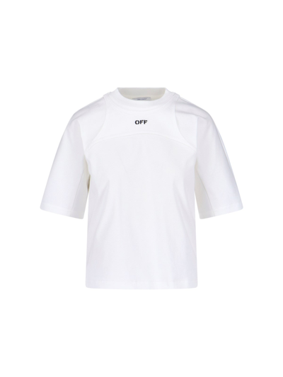 Off-white T-shirt In White